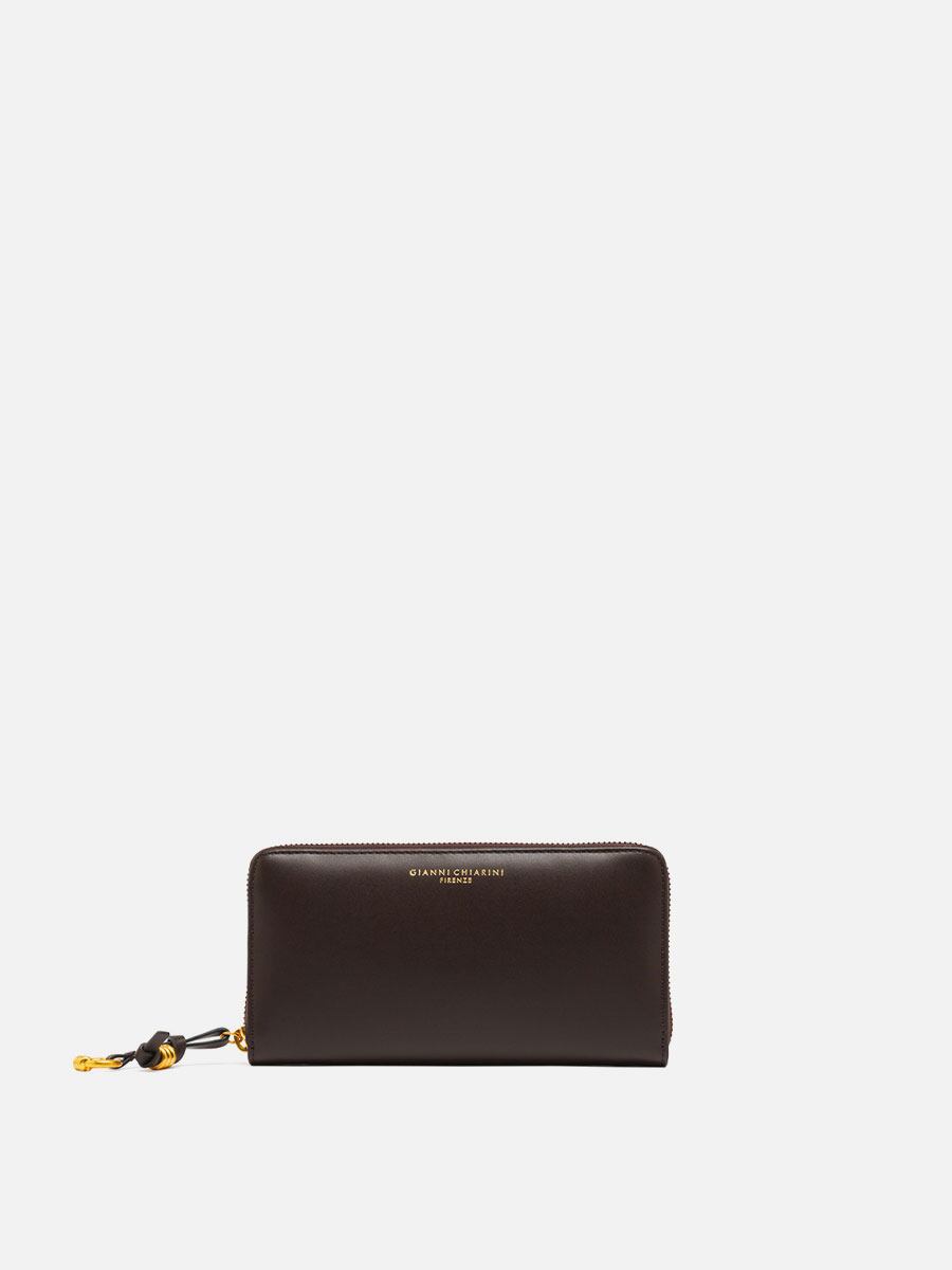 GIANNI CHIARINI レディース 財布 レザー Cioccolato