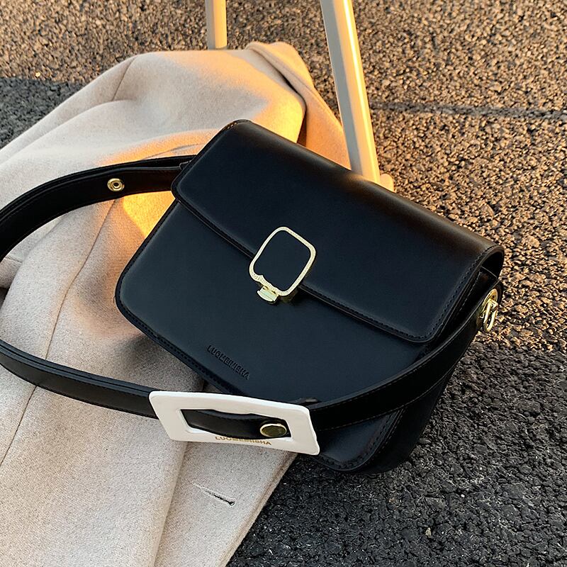 オータムウィンター 秋物 冬物 スクウェア メッセンジャーバッグ 手作りハンドバック69817212054