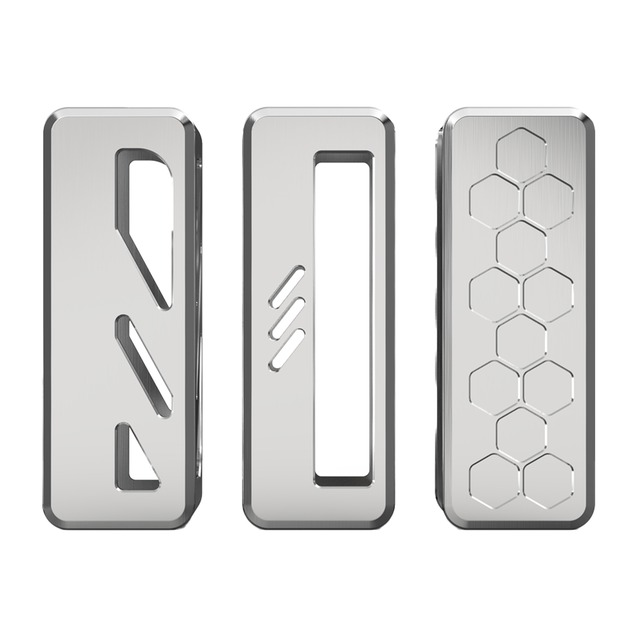 Orca Vape San Dynasty  Battery Cover Silver