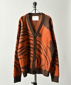 ADAM PATEK mohair mixed cardigan marble (ORG) AP2221029