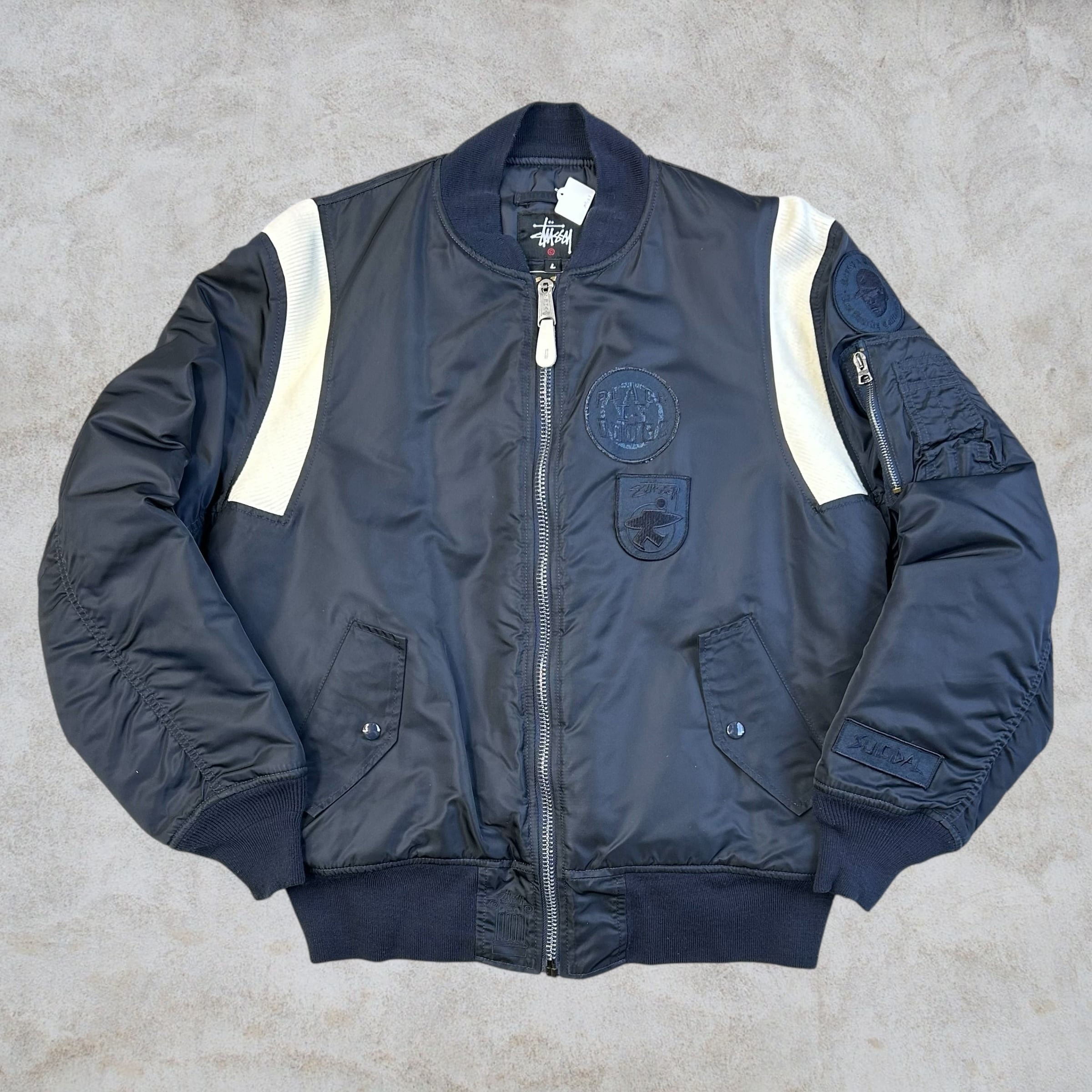 Special‼︎】00's old stussy × Alpha Design Nylon Jacket 