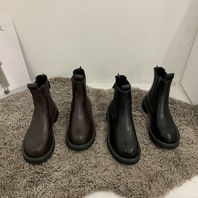 ショートブーツウィンターレッドブラックカジュアル 靴 シューズ 冬物 防水 フェイクシューズ61721154198