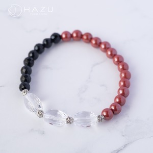 SALE☆賢者の石が導く成功と魔除け［シナバー／オニキス／水晶］