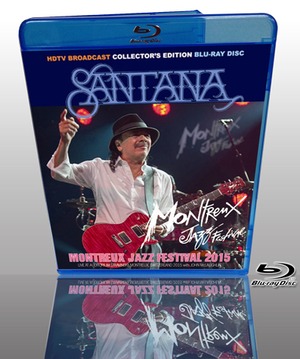 NEW SANTANA MONTREUX JAZZ FESTIVAL 2015 　1BLURAY  Free Shipping