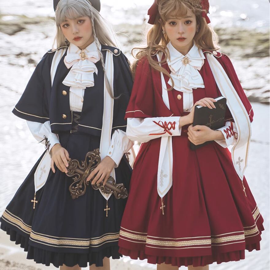 韓国 ファッション通販 SEASONZ ロリータファッション通販 ゴスロリ ブラウス シャツ トップス