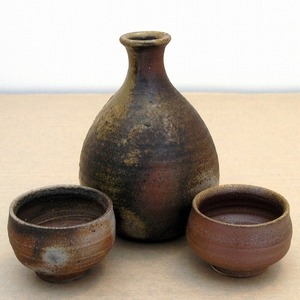 津軽金山焼・松風・酒器・No.160419-107・梱包サイズ60