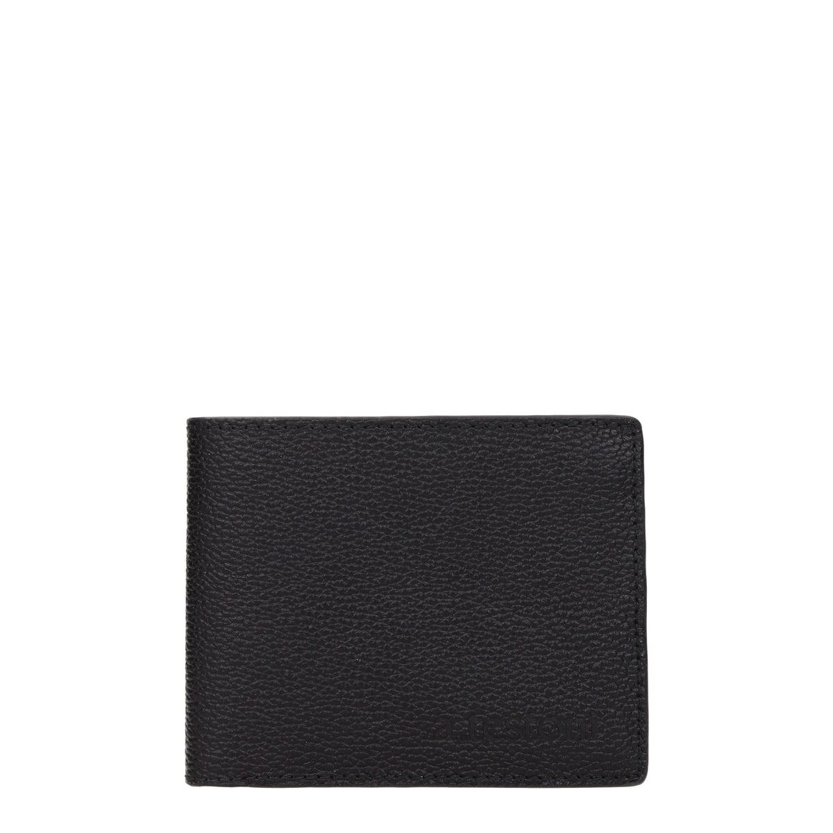 【新品】TESTONI テストーニ メンズ 財布 レザー ブラック WUO00398035P18
