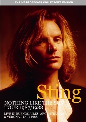 NEW STING ...NOTHING LIKE THE SUN TOUR 1987 / 1988  2DVDR  Free Shipping