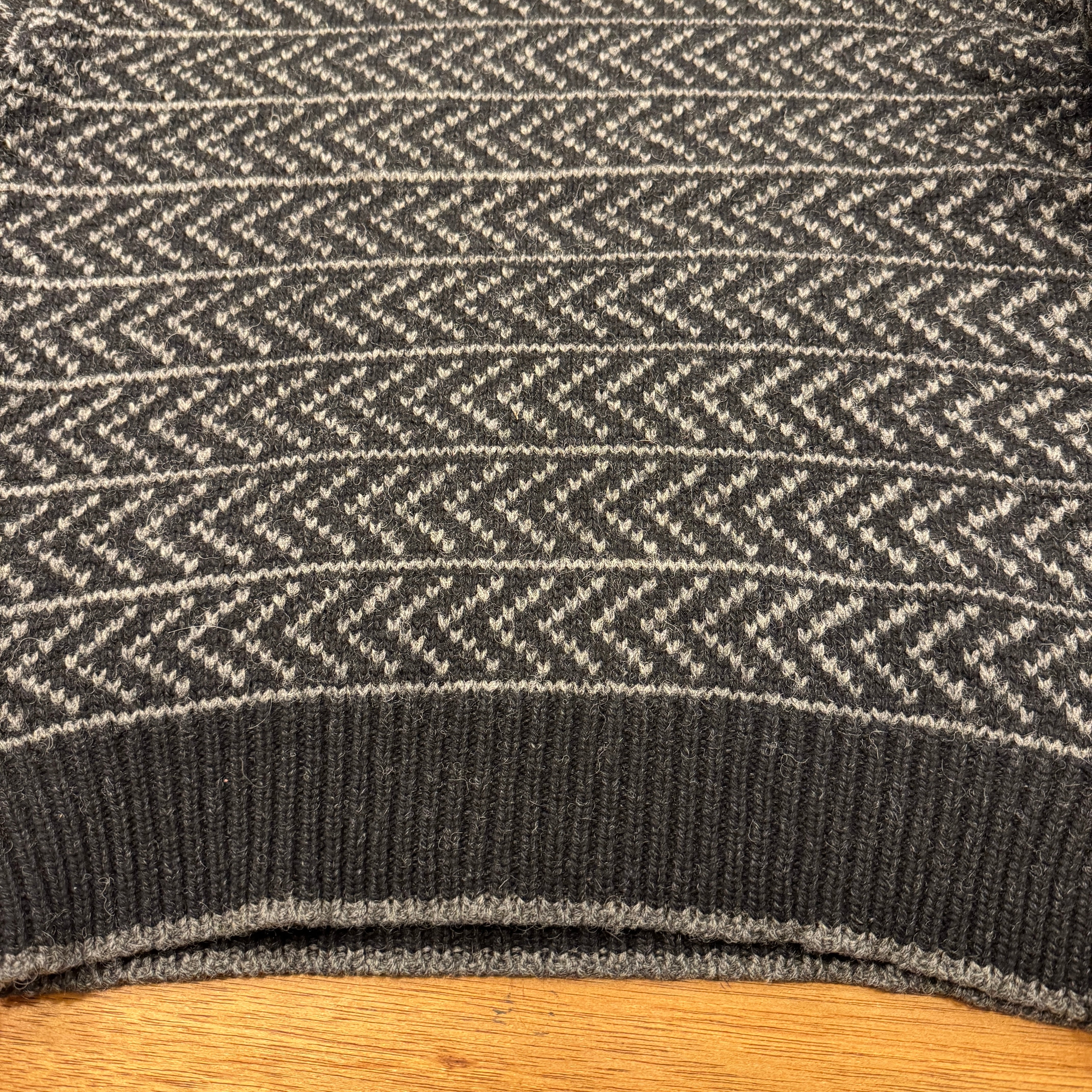 1990s OLD GAP WOOL BORDER SWEATER ⑧ | safarionline