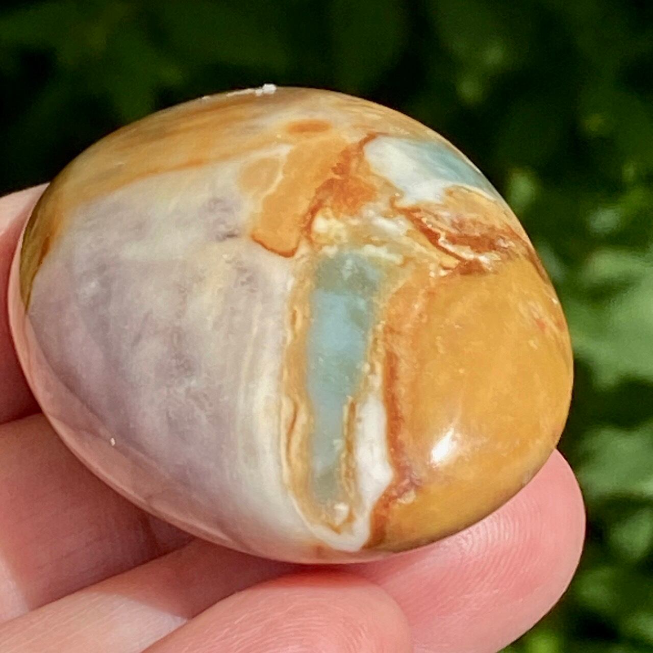 ポリクロームジャスパーのミニパームストーン Polychrome Jasper Mini