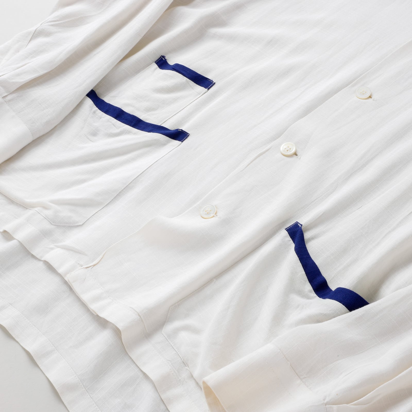 極美品】50s special Vintage rayon open collar shirt mint condition