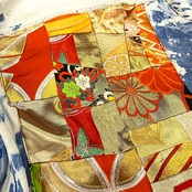 【kimonojk48】着物デニムジャケット KIMONO DENIM JACKET