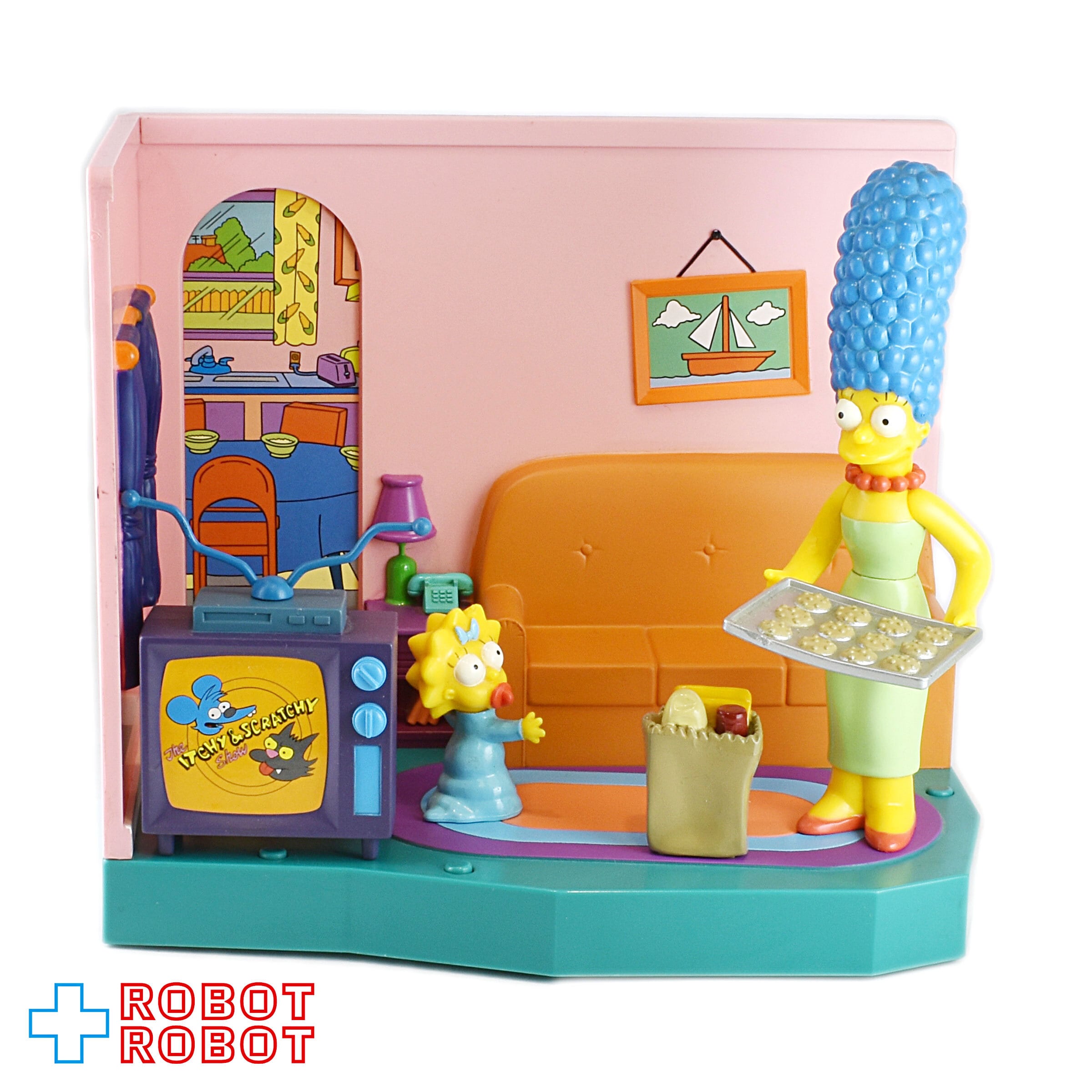 The Simpsons リビングルーム ジオラマ 2点セット ザ・シンプソンズ