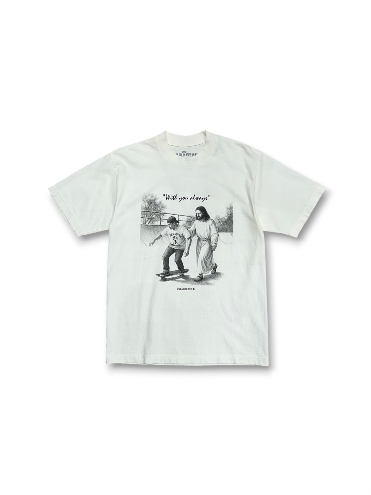 Paradise NYC / with you always tee