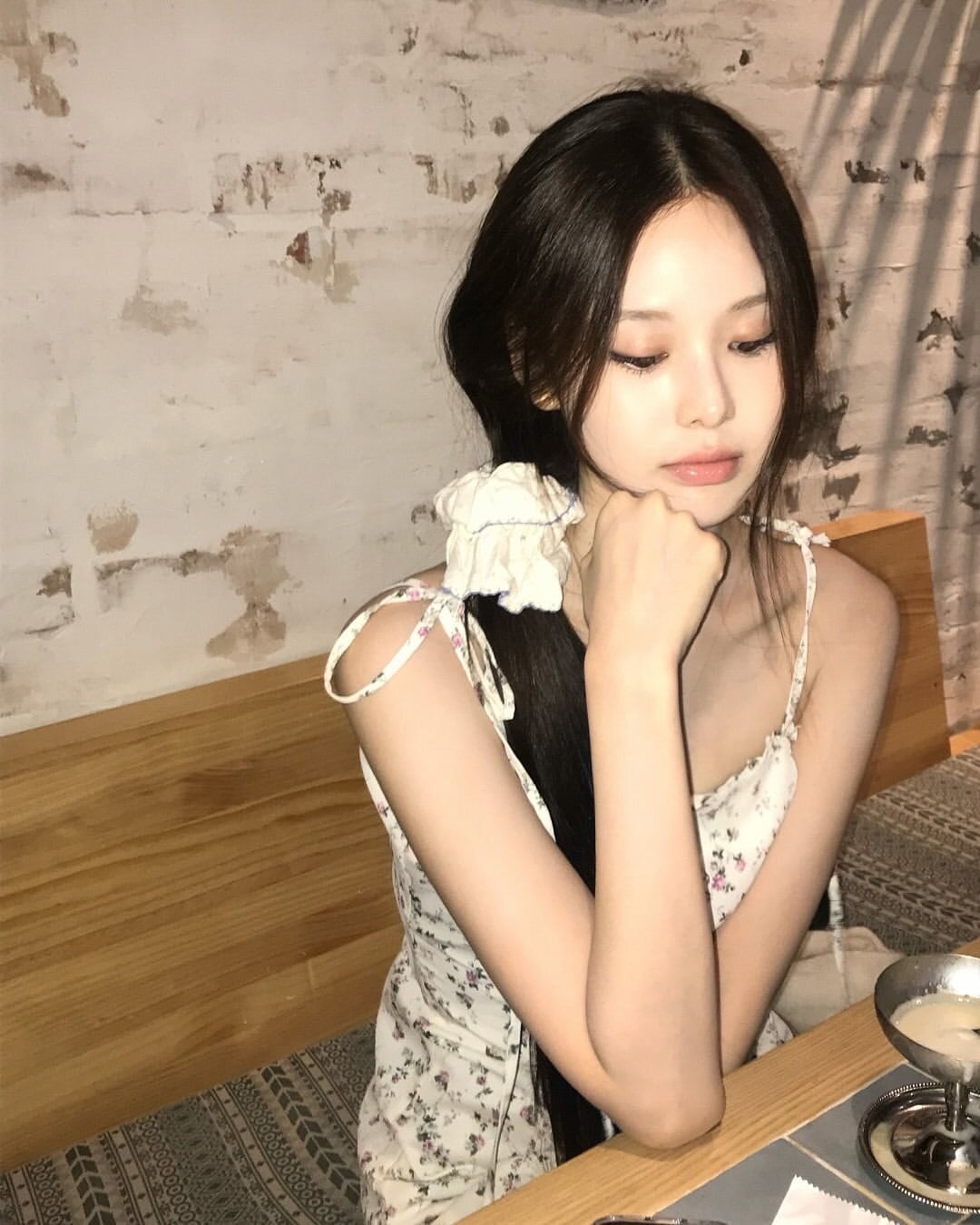 ☆izna ジミン 着用！！【NOT YOUR ROSE】frill mini dress (ivory