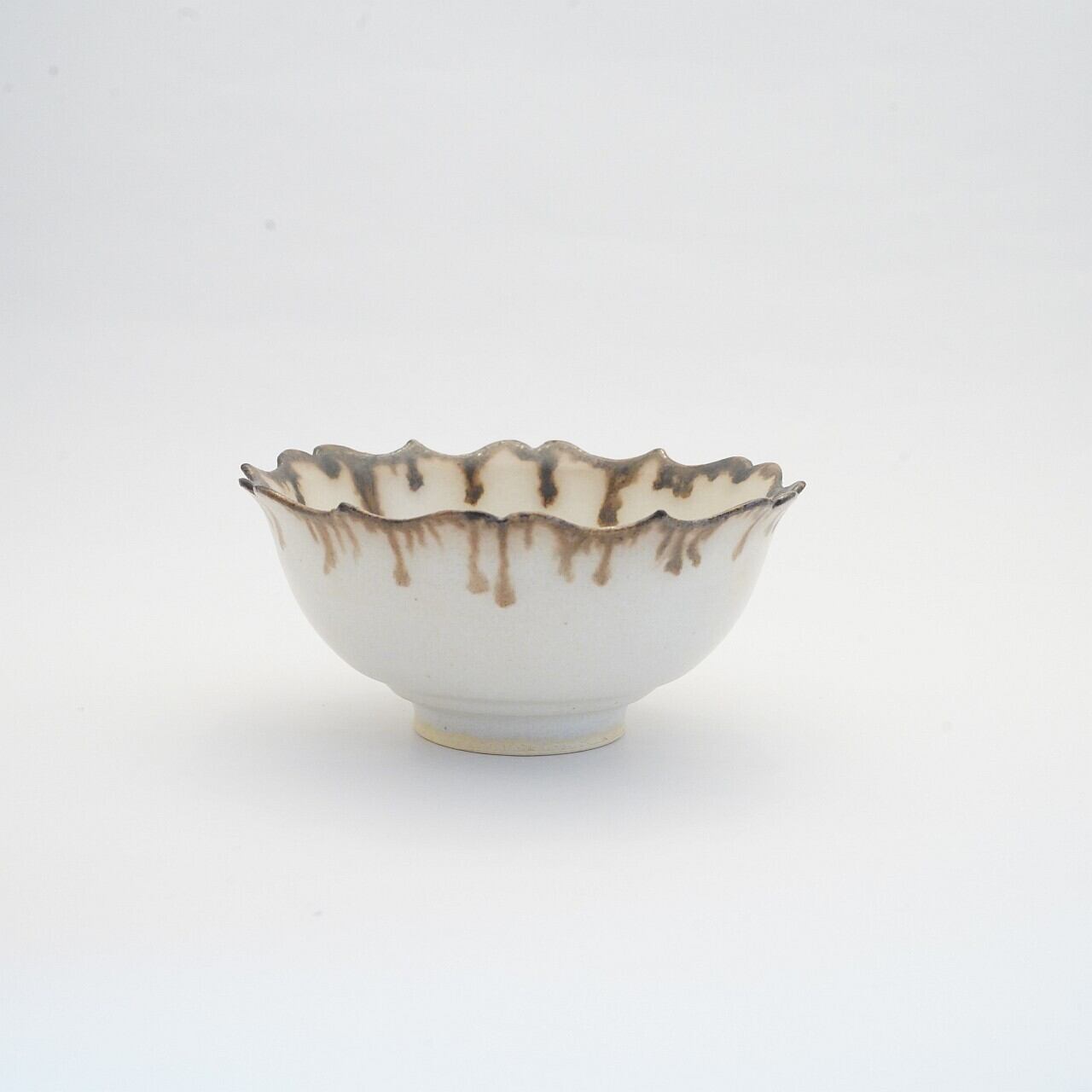 【松尾亮佑】稜花小鉢 Brown 5