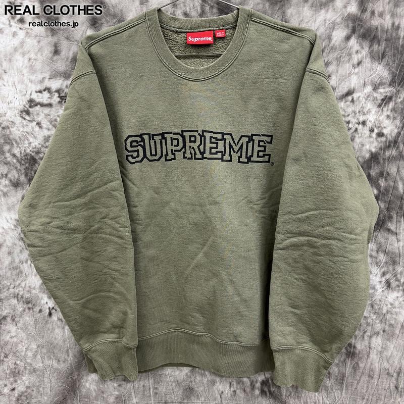 Supreme/シュプリーム【21AW】Shattered Logo Crewneck/シャッター 