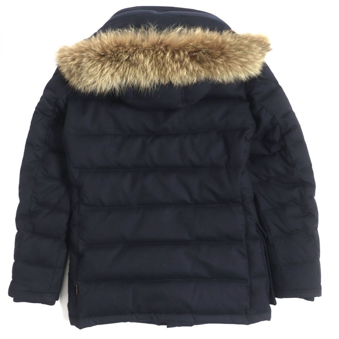 美品▽MONCLER モンクレール RETHEL ルテル ファー・フード付き ロゴ 