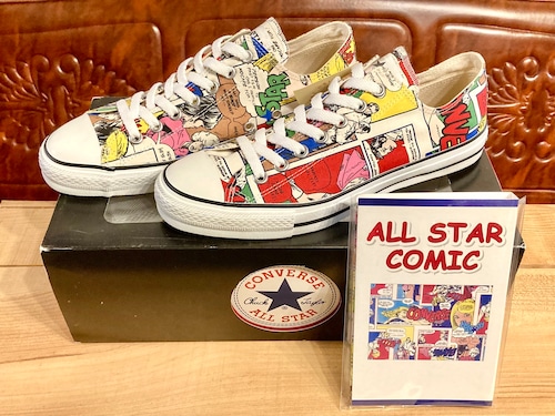 converse（コンバース） ALL STAR COMIC（オールスター コミック） 8.5 27cm アメコミ柄 2311