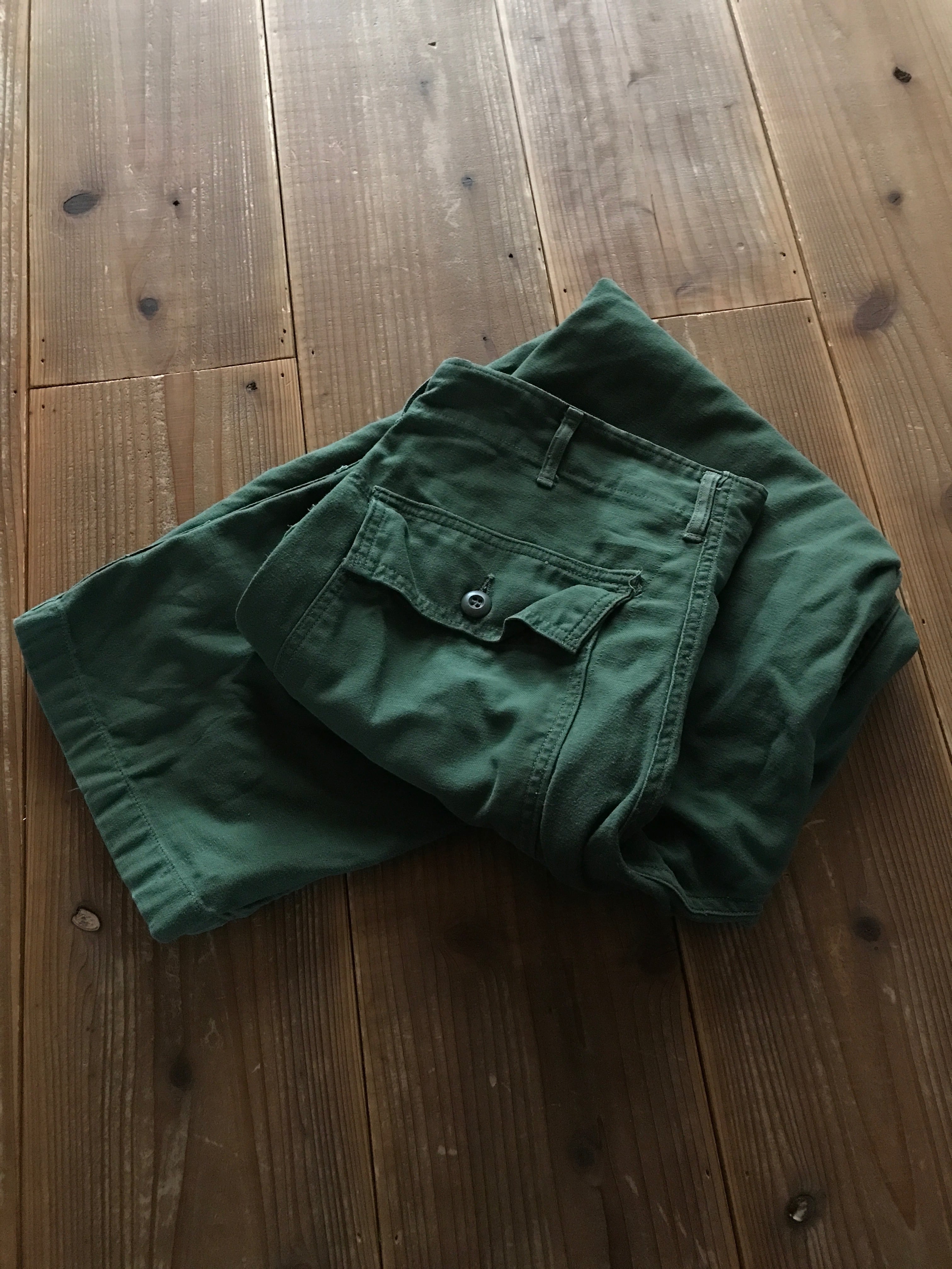 60's U.S.ARMY OG-107 ベイカーパンツ　表記(34×31) | Garage Vintage Clothing powered by  BASE