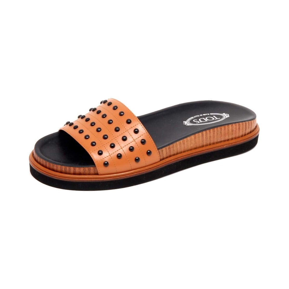 TOD'S トッズ レディース サンダル レザー ブラウン