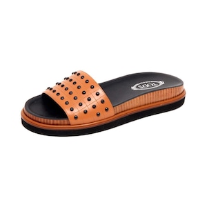 TOD'S トッズ レディース サンダル レザー ブラウン
