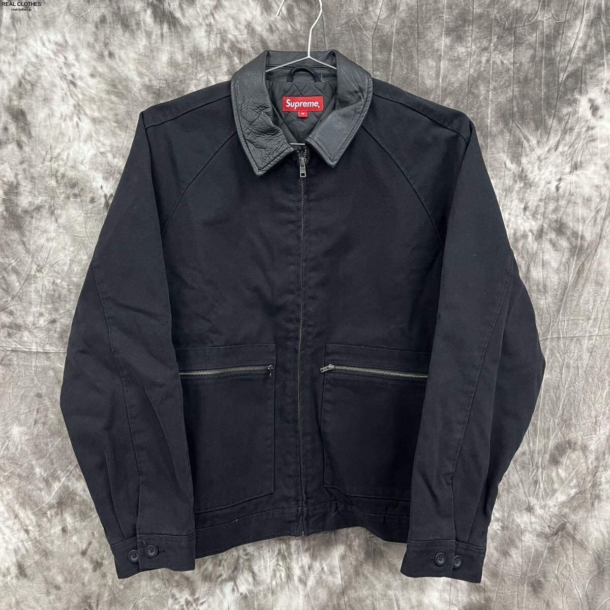 Supreme/シュプリーム【20AW】Leather Collar Work Jacket/レザー