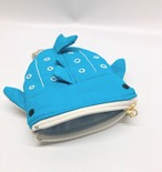 ジンベエザメ　パスケース　カードケース｜とりさん工房ーかわいいハンドメイドポーチ
