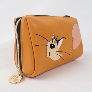 F218229_TOM and JERRY×Flapperフェイスアップリケコスメポーチ