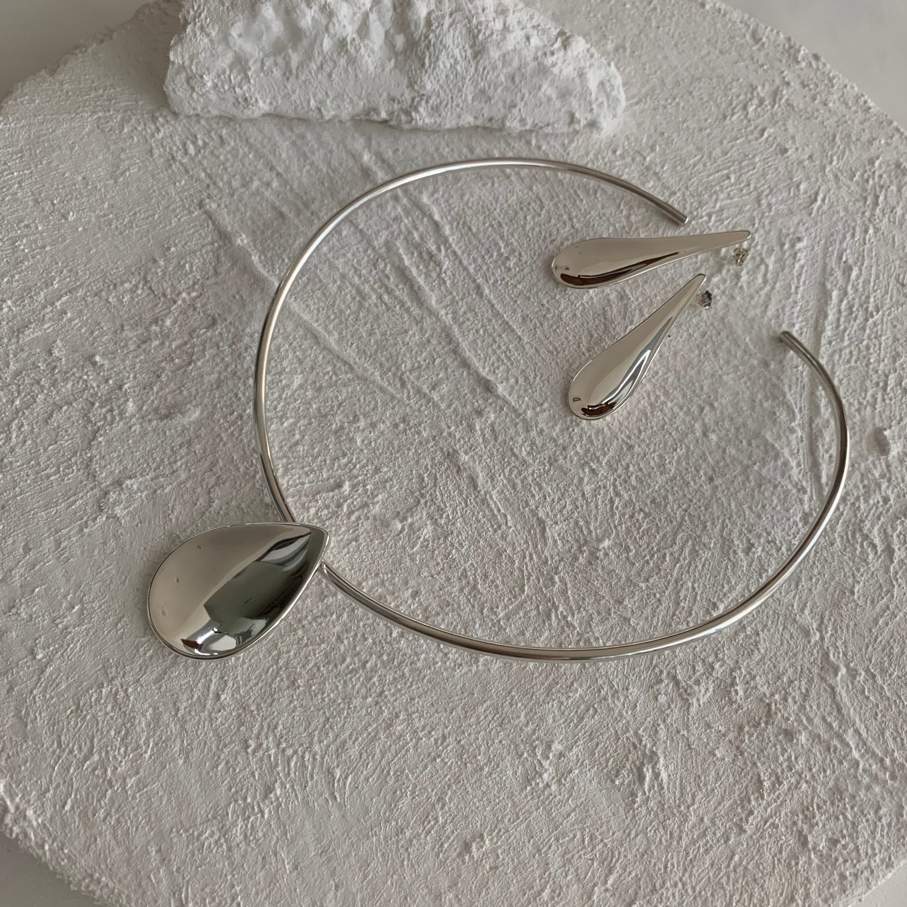 AF様専用：silver925 tear drop pendant S necklace | 上質な