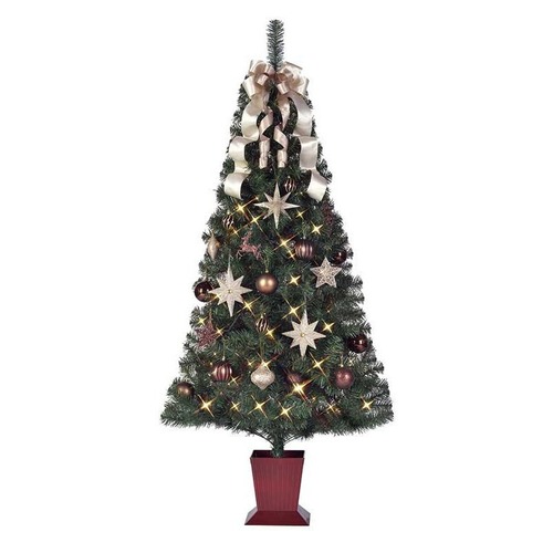 セットツリー　ブラウンツリー　ポット付１８０ｃｍ