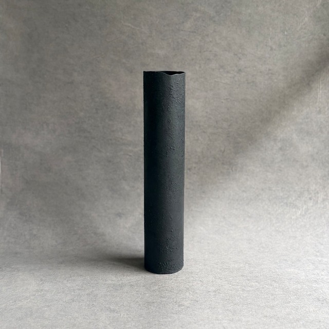 大山求   円筒花器