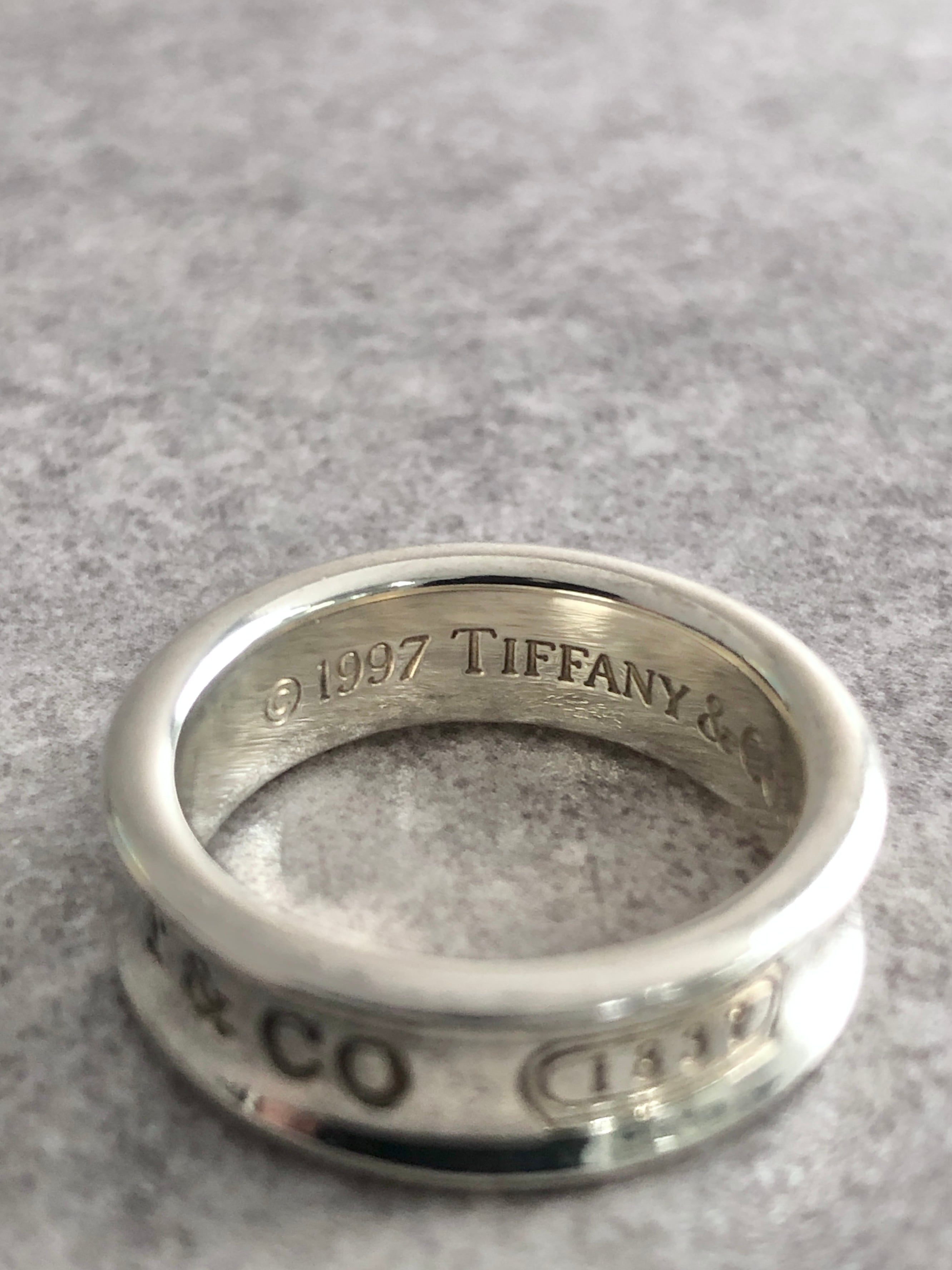 Tiffany & Co. ティファニー 指輪 15号 シルバー ナロー 925 リング