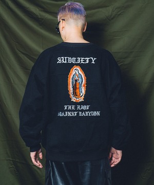 SUBCIETY / サブサエティ / PATCH WORK SWEAT / 109-31047
