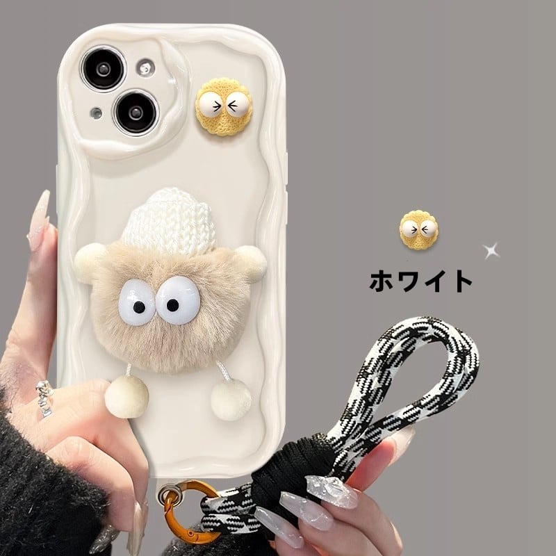 iPhone15 ProMax用ケース iPhone15ProMax保護ケース 立体的なかわいい