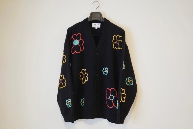 ［5th Anniversary Online Store Limited］ "Flower with Love" HAND EMBROIDERY CARDIGAN -MARTI-