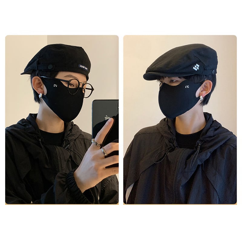 藍染　ベレー帽　リバーシブル ⚜️リバーシブル 2WAY ベレー帽⚜️【ZYXシリーズ】☆帽子☆ 3color
