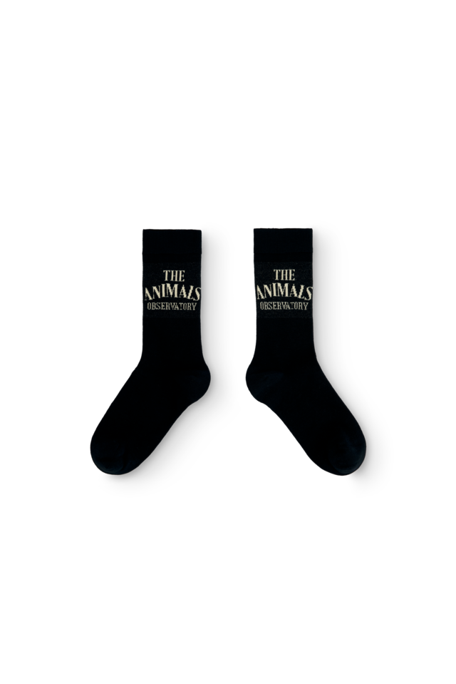 the animal observatory / SNAIL KID SOCKS (NVY) 26AW