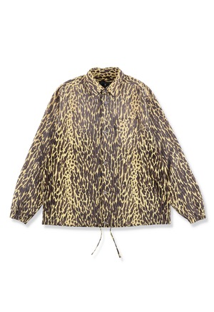 LEOPARD SHIRTS JACKET YELLOW