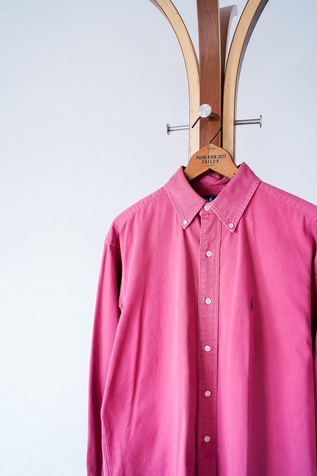 【1990s】"Blake, Polo by Ralph Lauren" Button-down Plaid Shirts / v648y