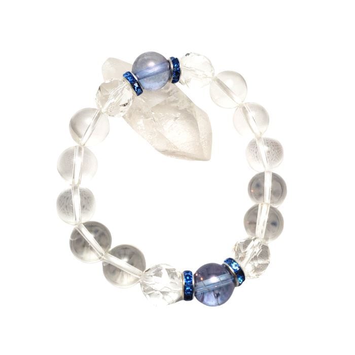 自己表現能力を高める パワーストーン ブレスレット クリスタル コスモオーラ 水晶 天然石 パワーストーン ブレス レディース メンズ プレゼント 開運ブレス ギフト グッズ 誕生日プレゼント アクセサリー