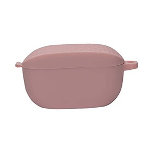 【人気】イヤホン・ヘッドホンケース・JBL WAVE100 TWS用 カラビナ付き シリコン 保護ケース 衝撃吸収 ジェービーエル カバー シンプル おしゃれ 傷つき防止 ソフトケース(ピンク)
