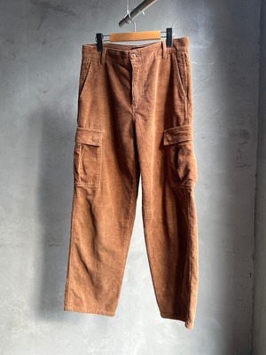 太畝コーデュロイカーゴパンツ