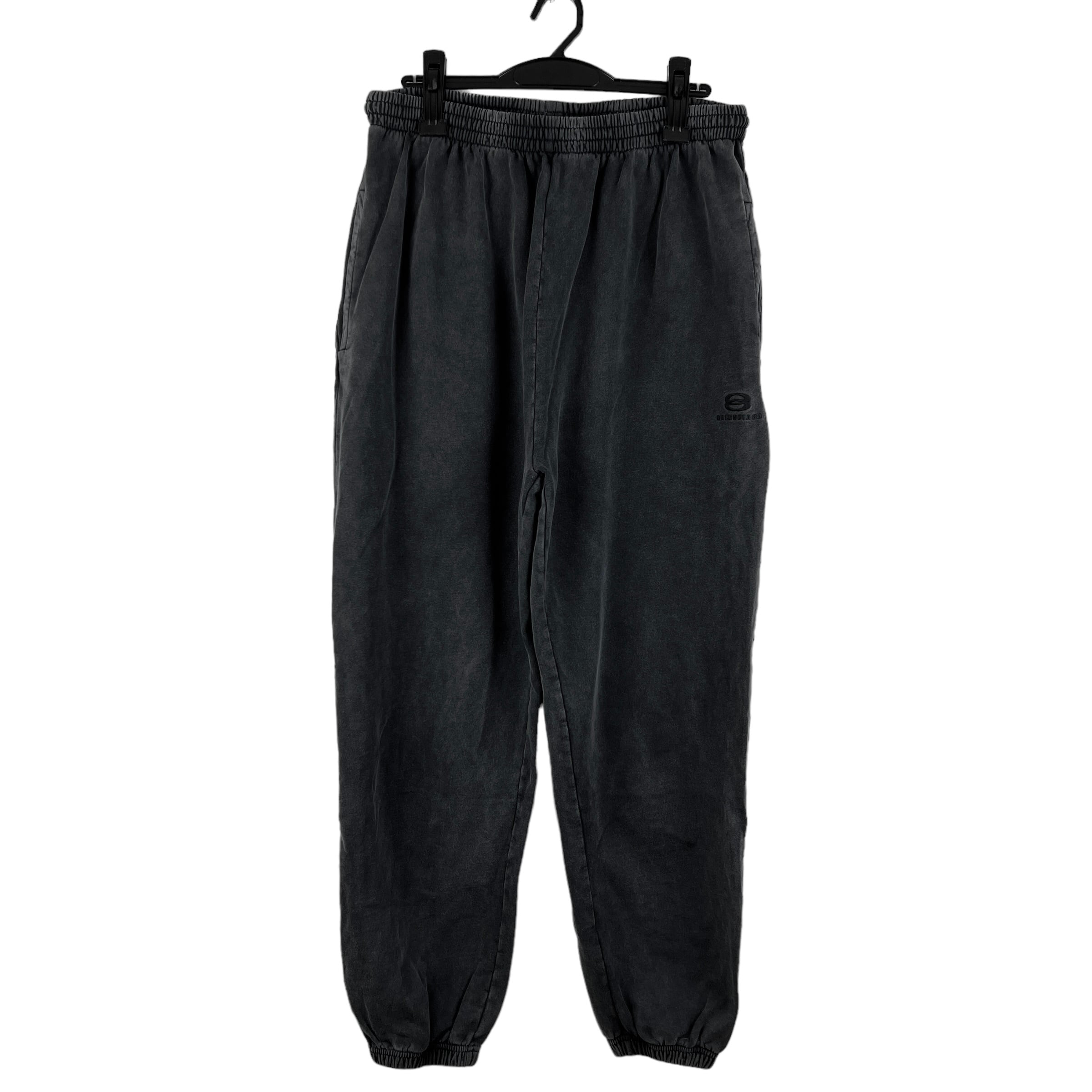 BALENCIAGA バレンシアガ スウェットパンツ 黒 2008825A0080 Balenciaga(バレンシアガ) Faded Design Sweat Pants (black