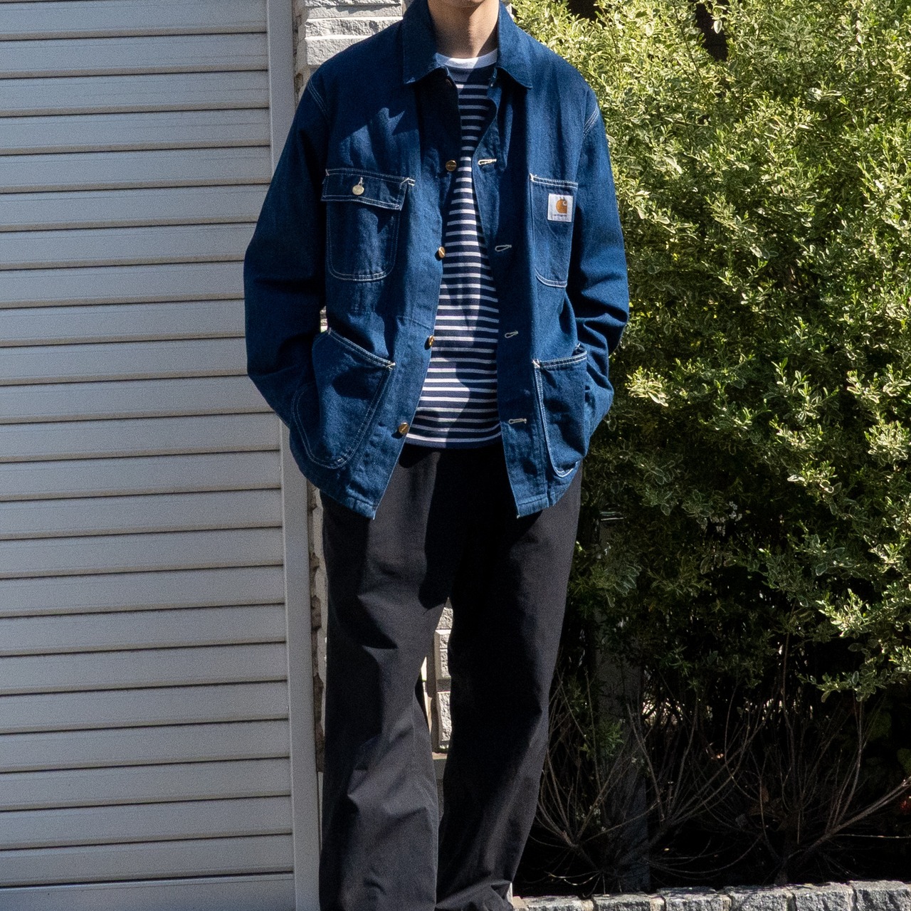 1980’s~ CARHARTT denim chore coat