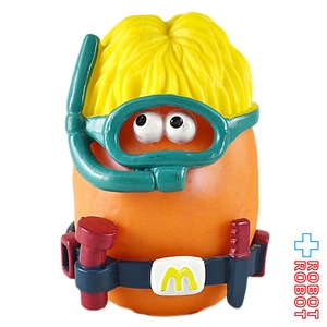 マクドナルド マックナゲット・バディーズ シュノーケル 1988 ハッピーミールトイ