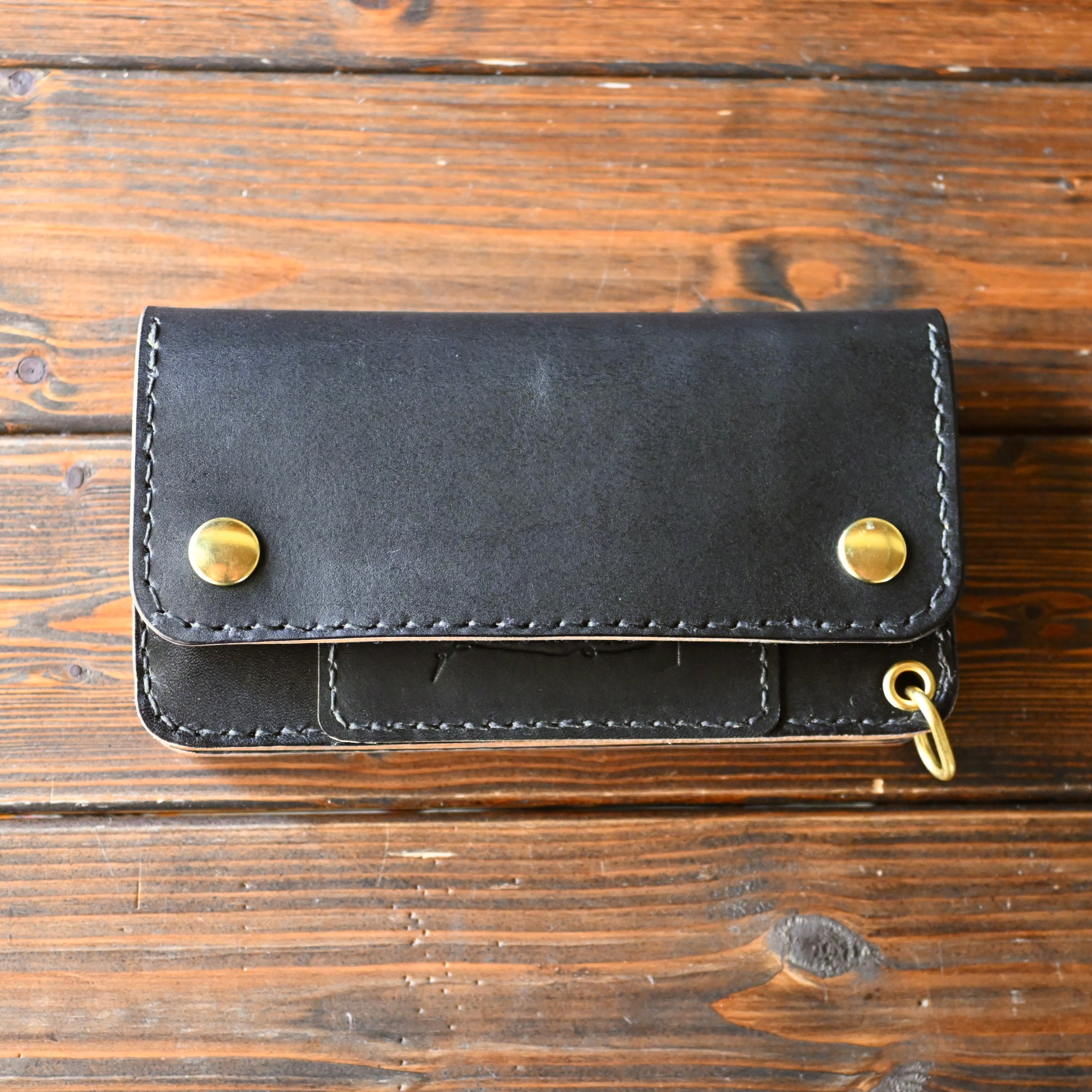 カスタムオーダー Trucker Wallet-06】 | yc_leather.craft