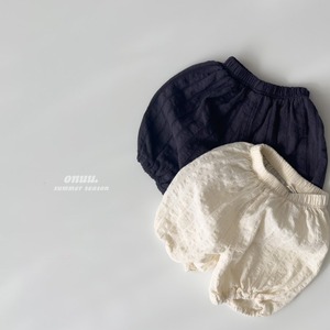 【ONU】パンプキンパンツ アイボリー 80〜120cm 240525