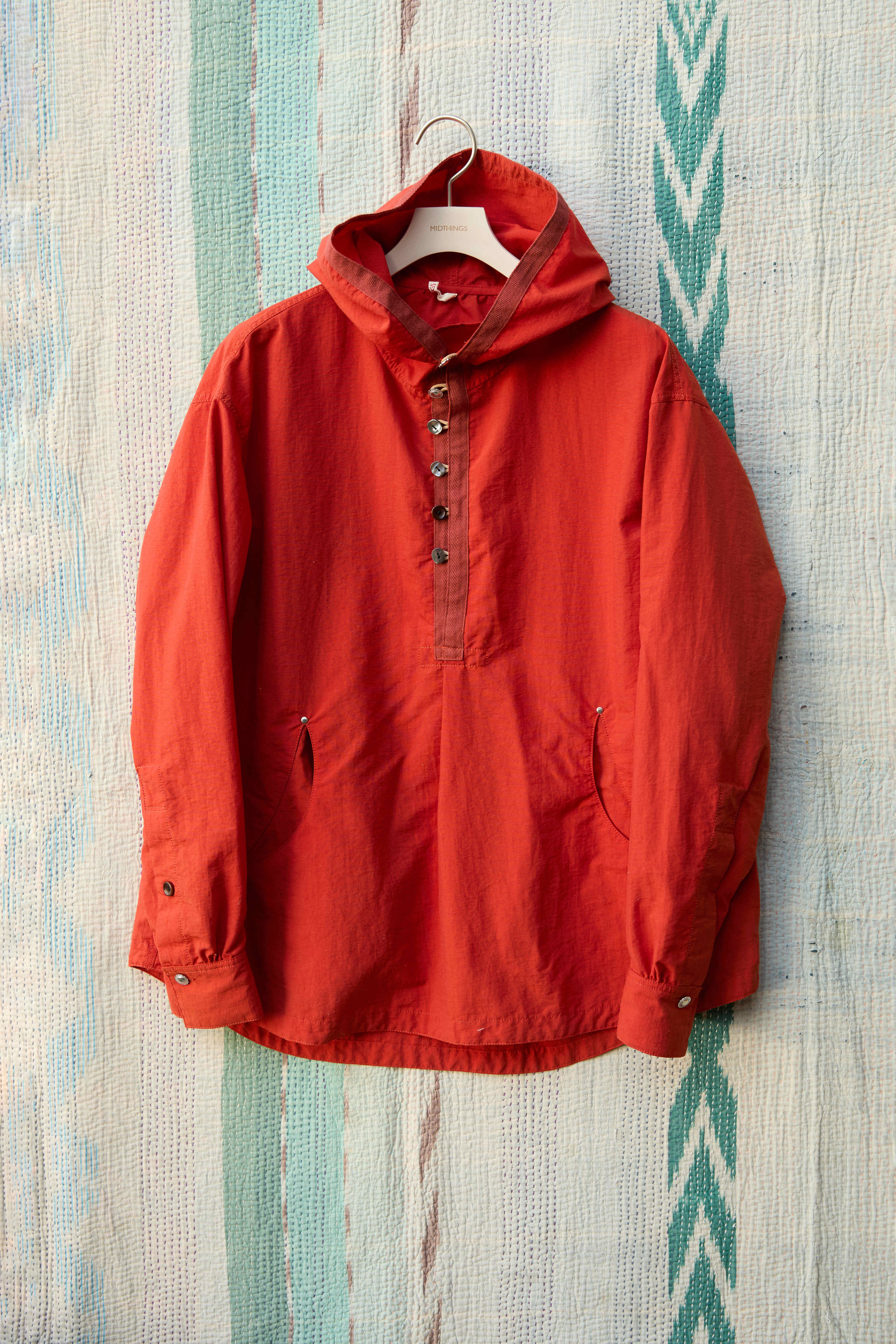 MIDTHINGS “ Daily Shell Foodie Shirt ( Vermilion )”
