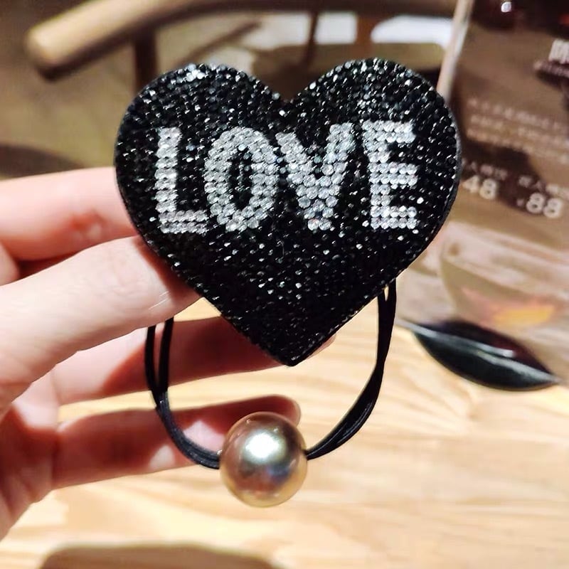 SALE❣️【即納❣️2カラー】赤 レッド ブラック 黒 ラインストーン